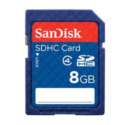NEW SanDisk 8GB Class 4 SD SDHC Flash Memory Card 8G 619659039639 