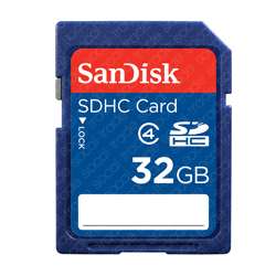 New SanDisk 32GB SD SDHC Class 4 Flash Memory Card 32 G 619659058500 