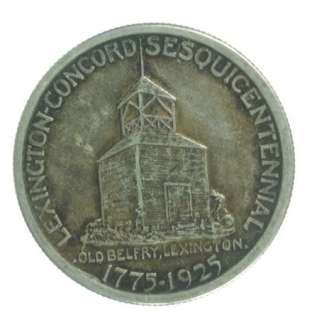 1925 US MINT LEXINGTON SILVER COMMEMORATIVE COIN  
