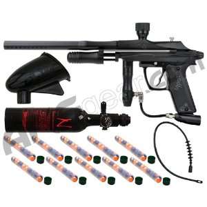  Azodin 2011 Kaos Pump Paintball Gun w/ Ninja Tank + Pocket 