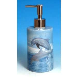 Dolphin Soap Pump Lotion Dispenser Home Bathroom Decor 