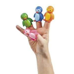  Colorful Penguin Finger Puppets (2 dz): Toys & Games