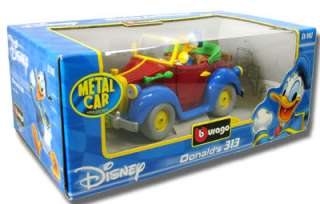 Disney Collection Donalds 313 1/18 Scale Metal Car  