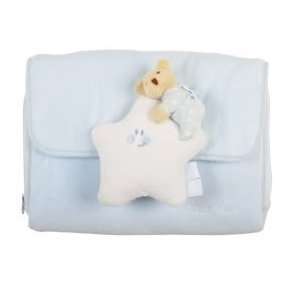  Light Blue Travel Diaper and Wipes Bag. Quick Change Baby 