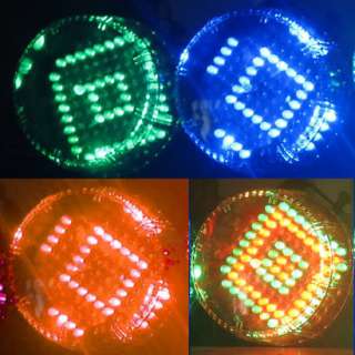 Sound control Seven color changing RGB LED Stage Light  