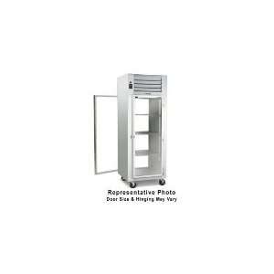   FHG 220   Pass Thru Refrigerator w/ 1 Section, Full Glass Door, Export