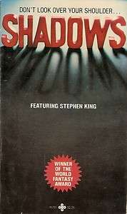 1980 Charles Grant Shadows W/ Steven King Paperback 1st Print  