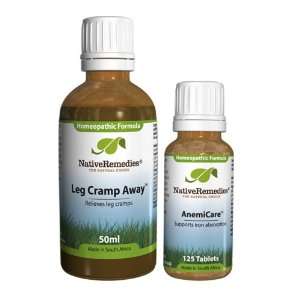  Native Remedies Leg Cramp Away and AnemiCare ComboPack 