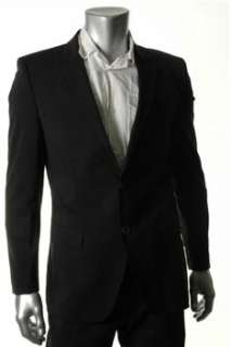Boss Hugo Boss NEW Mens 2 Button Suit Black Wool 40R  