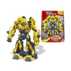    Transformers: Movie Cyber Stompin Robot Bumblebee: Toys & Games