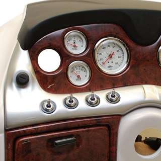 TRACKER MARINE 157560 BOAT DASH PANEL W/ GAUGES AND SWITCHES  