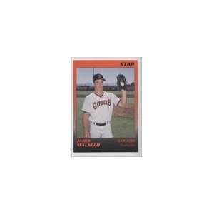  1989 San Jose Giants Star #18   James Malseed Sports 