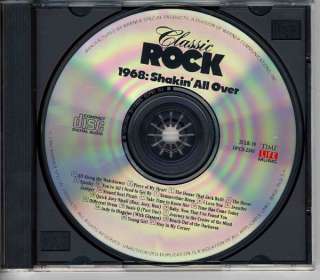 TIME LIFE Classic Rock 1968: Shakin All Over CD RARE  