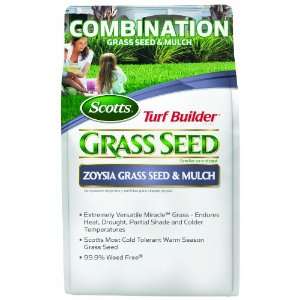  Scotts 18262 Turf Builder Zoysia Grass Seed and Mulch, 5 Pound 