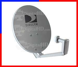 DTV DIREC TV DIRECTV 18 Inch Dual LNB Dish Antenna  