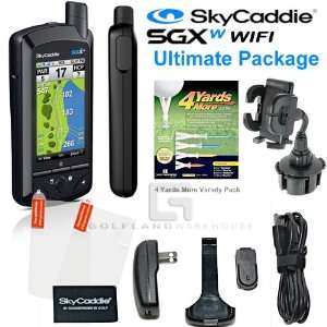  SkyCaddie SGXw WIFI GPS Range Finder Bundle Sports 