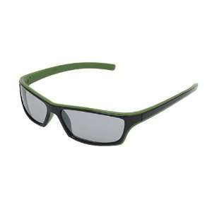  Como Solar Shield Sunglasses with Black Green Frame for 