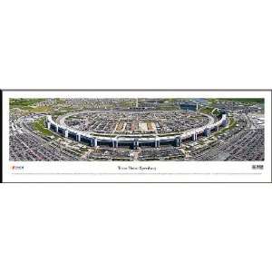 Texas Motor Speedway NASCAR Track Panorama Framed Print 