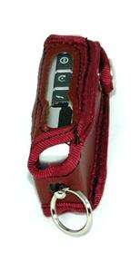 Burgandy Leather Case Viper 7752V Remote Model 5901 5501 NEW 7752P 
