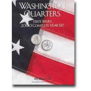  State Series Quarters Folder Complete Year 2000 