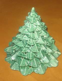 McCoy Ceramic 9 1/2 Christmas Tree Vintage  