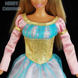Handmade Dresses Fashion Party Clothes For Barbie Doll D101  