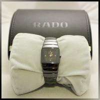   Rado Ladies Womens Diamond Sinatra Jubile Black Wrist Watch with Case