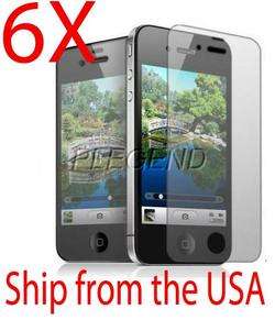 6x Mirror Screen Protective Film for Apple iPhone 4  
