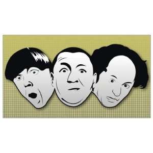  Magnet THE THREE STOOGES   MOE, LARRY, & CURLY 