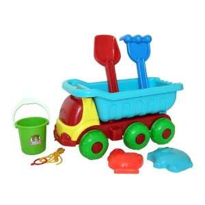   Trading SS 2097 Dump Truck Sand Toy   7 Piece Set: Toys & Games