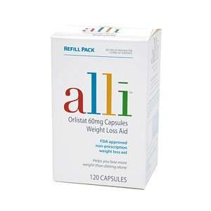  Alli Weight Loss Aid Refill   120 ea Health & Personal 