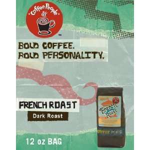 Coffee People ~ FRENCH ROAST Whole Bean Coffee ~ 12 oz Bag