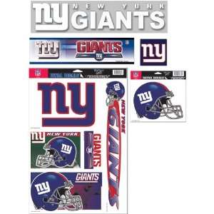 Wincraft New York Giants Decal Pack 
