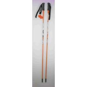  New Exel World Cup Alpine Ski Poles Orange 55   140cm 